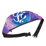 Spiritual Om Mandala Print Fanny Pack