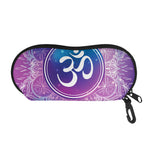 Spiritual Om Mandala Print Glasses Case