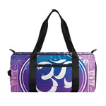 Spiritual Om Mandala Print Gym Bag