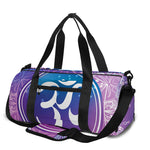Spiritual Om Mandala Print Gym Bag