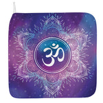 Spiritual Om Mandala Print Hand Towel