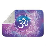 Spiritual Om Mandala Print Indoor Door Mat