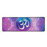 Spiritual Om Mandala Print Long Kitchen Mat
