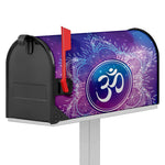 Spiritual Om Mandala Print Mailbox Cover