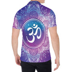 Spiritual Om Mandala Print Men's Shirt