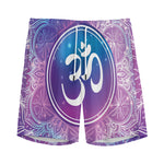 Spiritual Om Mandala Print Men's Sports Shorts