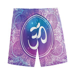 Spiritual Om Mandala Print Men's Sports Shorts