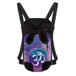 Spiritual Om Mandala Print Pet Carrier Backpack
