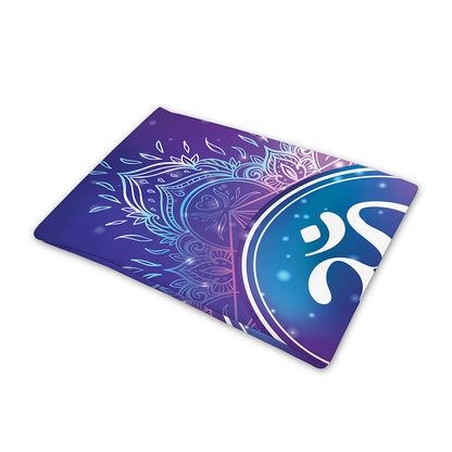 Spiritual Om Mandala Print Pet Cooling Mat Cover