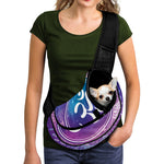 Spiritual Om Mandala Print Pet Sling Carrier