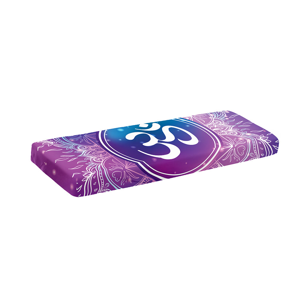 Spiritual Om Mandala Print Piano Keyboard Cover
