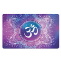 Spiritual Om Mandala Print Polyester Doormat