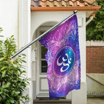 Spiritual Om Mandala Print Polyester Flag