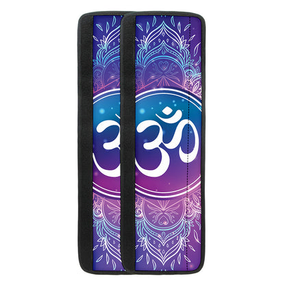 Spiritual Om Mandala Print Refrigerator Handle Covers