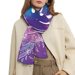 Spiritual Om Mandala Print Scarf