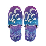 Spiritual Om Mandala Print Slippers