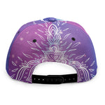 Spiritual Om Mandala Print Snapback Cap