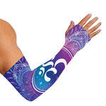 Spiritual Om Mandala Print Sun Protection Arm Sleeves