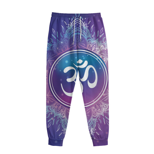 Spiritual Om Mandala Print Sweatpants