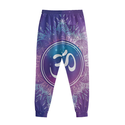 Spiritual Om Mandala Print Sweatpants