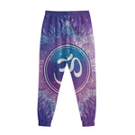 Spiritual Om Mandala Print Sweatpants