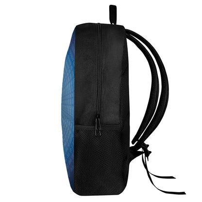Spiritual Om Sign Print 17 Inch Backpack