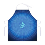 Spiritual Om Sign Print Adjustable Apron