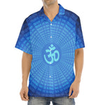 Spiritual Om Sign Print Aloha Shirt