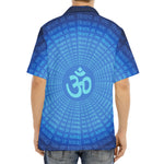 Spiritual Om Sign Print Aloha Shirt