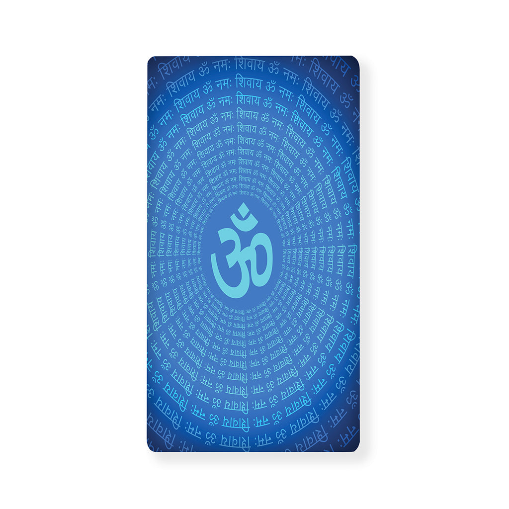 Spiritual Om Sign Print Baby Crib Sheet