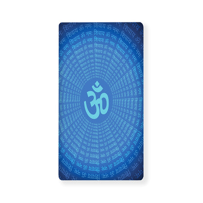 Spiritual Om Sign Print Baby Crib Sheet