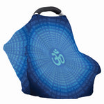 Spiritual Om Sign Print Baby Seat Cover