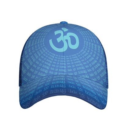 Spiritual Om Sign Print Baseball Cap