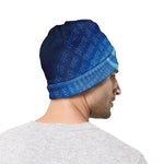 Spiritual Om Sign Print Beanie