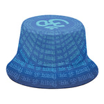 Spiritual Om Sign Print Bucket Hat
