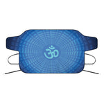 Spiritual Om Sign Print Car Windshield Snow Cover