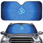 Spiritual Om Sign Print Car Windshield Sun Shade