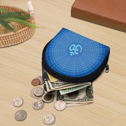 Spiritual Om Sign Print Coin Purse