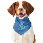 Spiritual Om Sign Print Dog Bandana