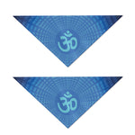 Spiritual Om Sign Print Dog Bandana