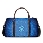 Spiritual Om Sign Print Duffle Bag