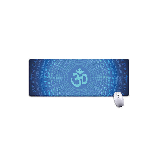 Spiritual Om Sign Print Extended Mouse Pad
