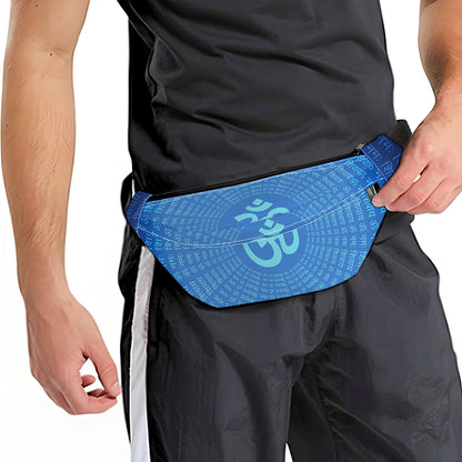Spiritual Om Sign Print Fanny Pack