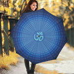 Spiritual Om Sign Print Foldable Umbrella