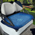 Spiritual Om Sign Print Golf Cart Seat Cover
