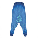 Spiritual Om Sign Print Hammer Pants