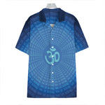 Spiritual Om Sign Print Hawaiian Shirt
