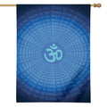 Spiritual Om Sign Print House Flag