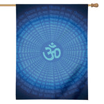 Spiritual Om Sign Print House Flag