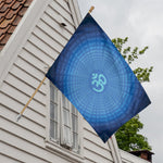 Spiritual Om Sign Print House Flag
